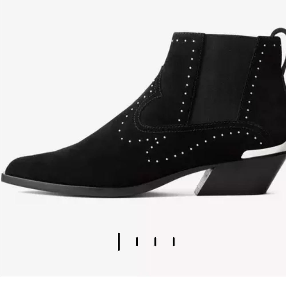 Rag And Bone Westin Stud Boot In Black Suede - image 1